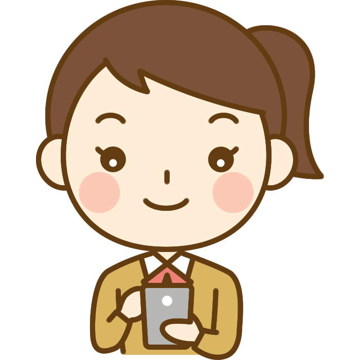 勉強をする女子中学生のイラスト かわいい女性の無料イラスト Woman Illust